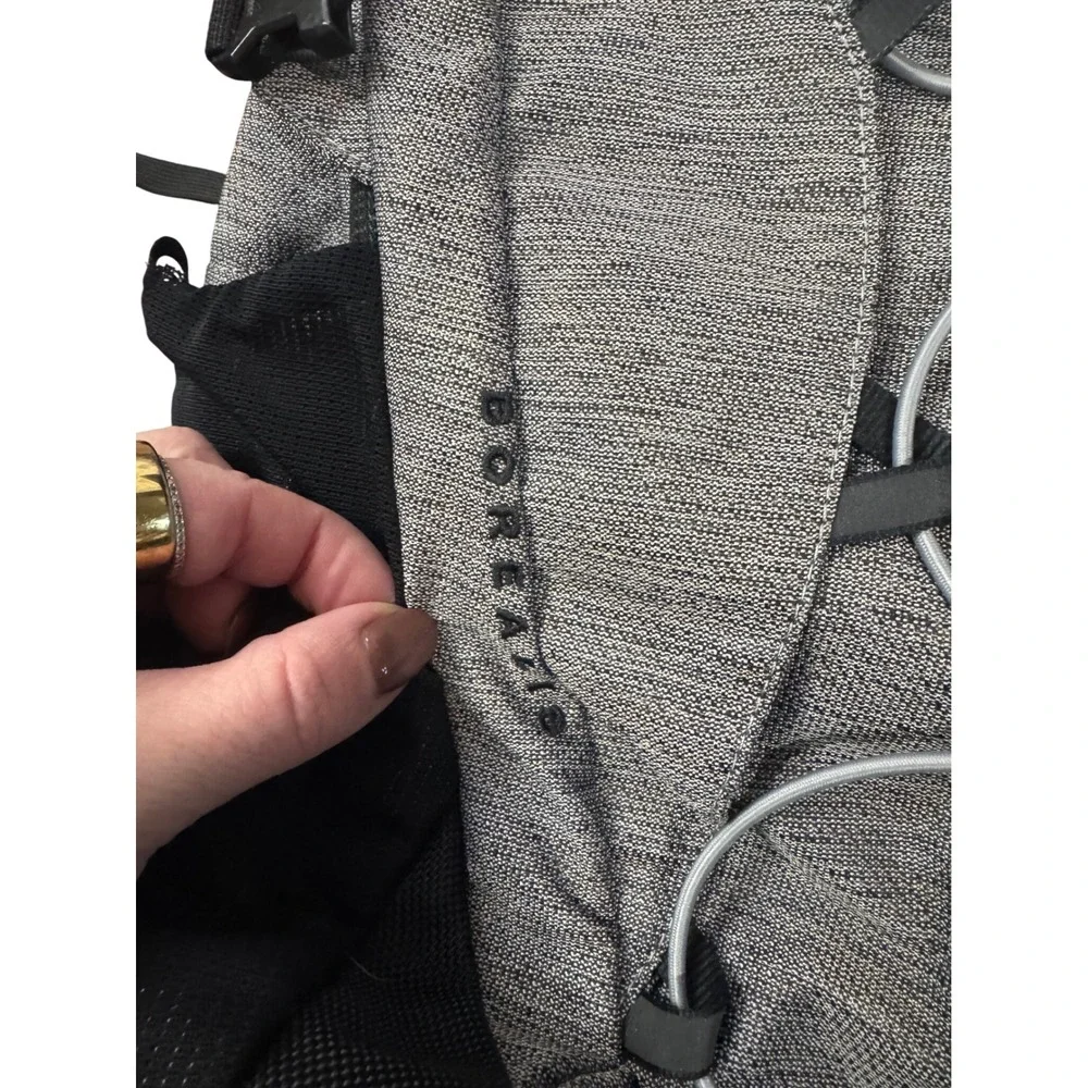 The North Face Borealis Backpack‎ Gray Black Outdoor Hiking School Travel